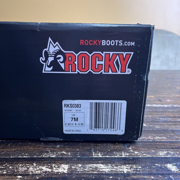 Rocky Sport Pro Rubber Outdoor Boot Men’s Size 7 RKS0383 - Picture 8 of 9